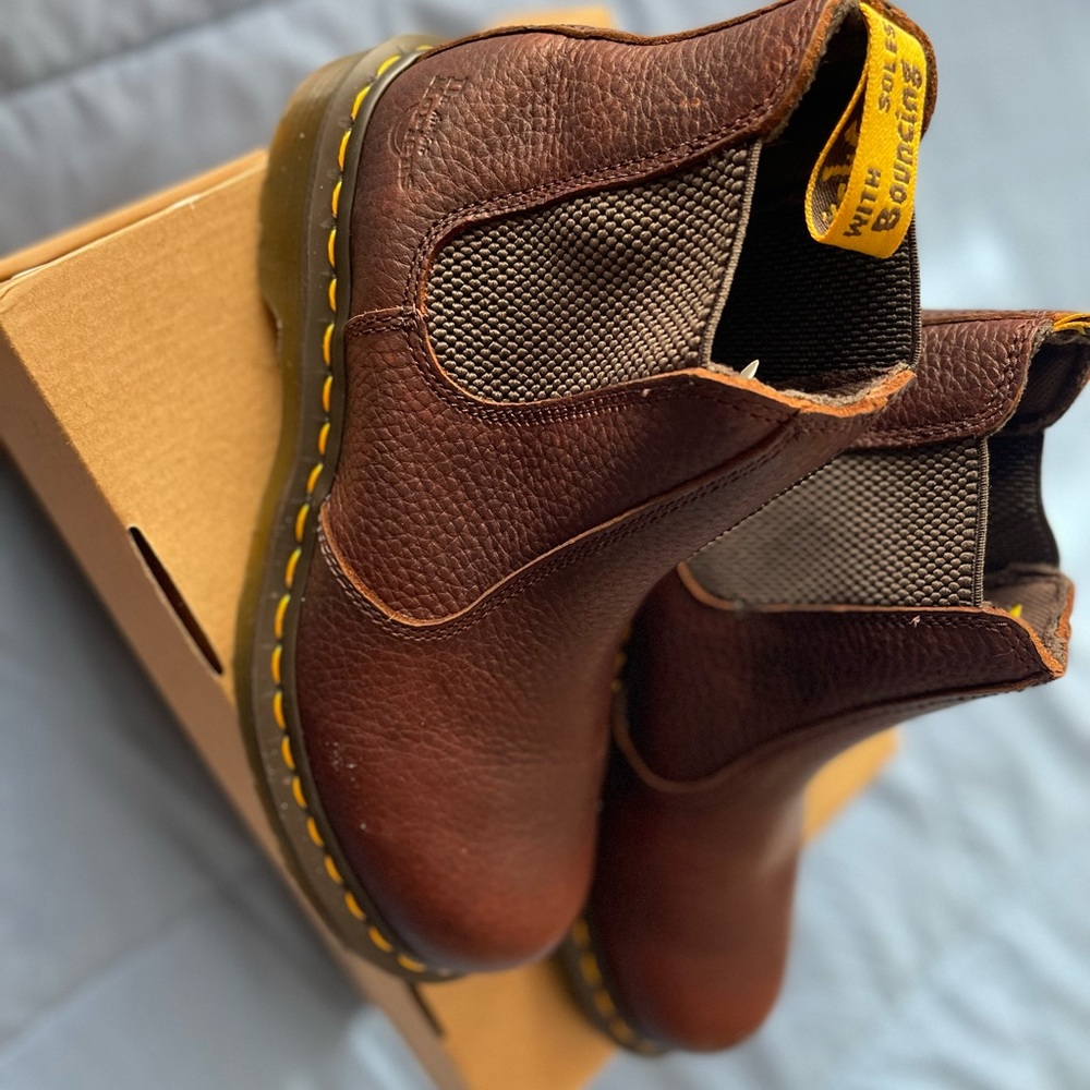 Dr Martin brand new brown ankle boot. Never worn.